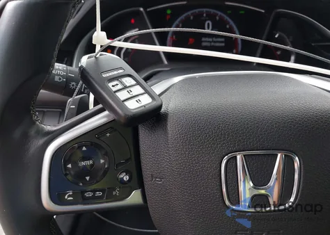 2020 Honda Civic Sport из США, поврежденный, VIN 19XFC2F89LE007535